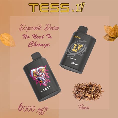 tess lv vape flavours|Tess 6000 Puff Bar Disposable E.